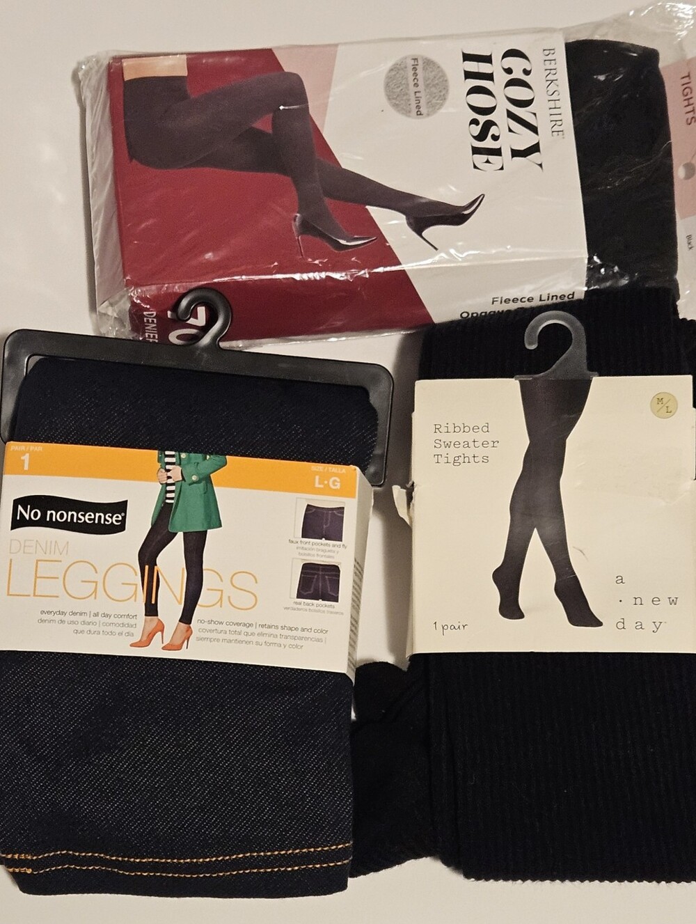 All Three One Price Tights Hose and Leggings
